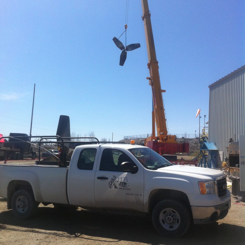 Large industrial tank project